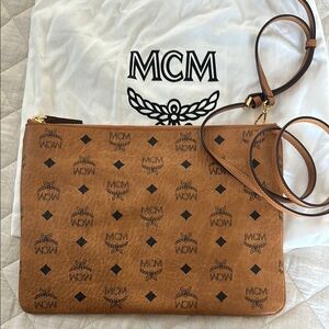 MCM Brown Crossbody Bag